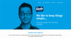 Desktop Screenshot of gustoresearch.com